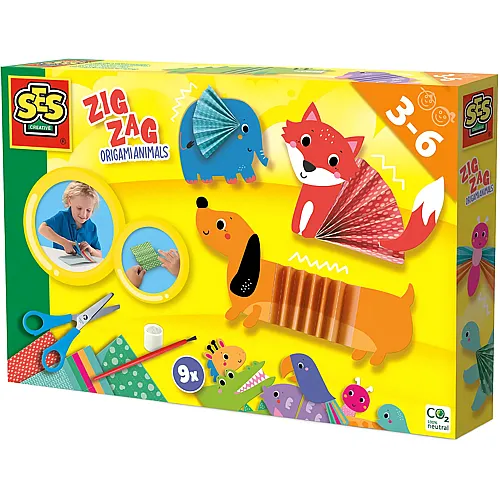 SES Zickzack-Origami-Tiere