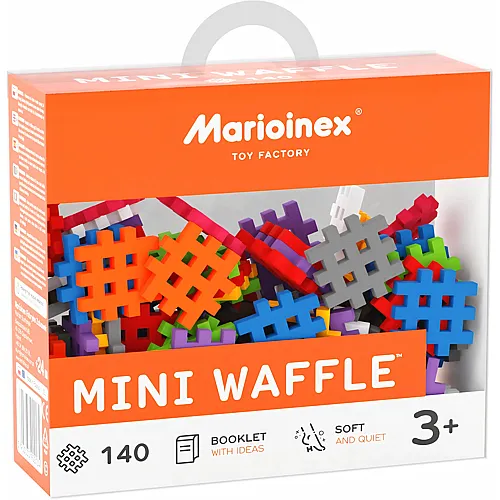 Marioinex Mini Waffle Bauset mit Waffelbl�cken - 140 Teile
