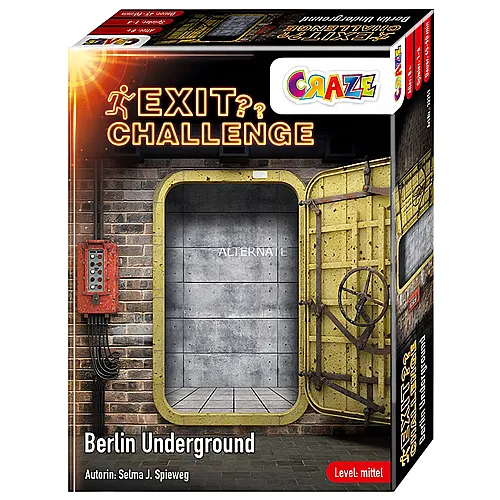 Craze Spiele Exit Challenge - Berlin Underground