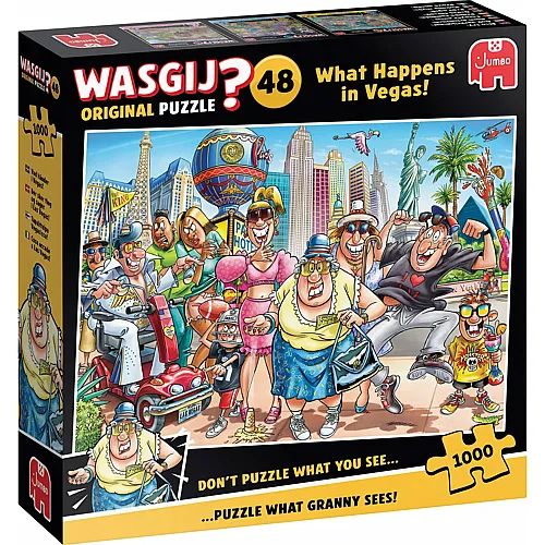 Jumbo Puzzle WASGIJ Was in Vegas passiert! (1000Teile)
