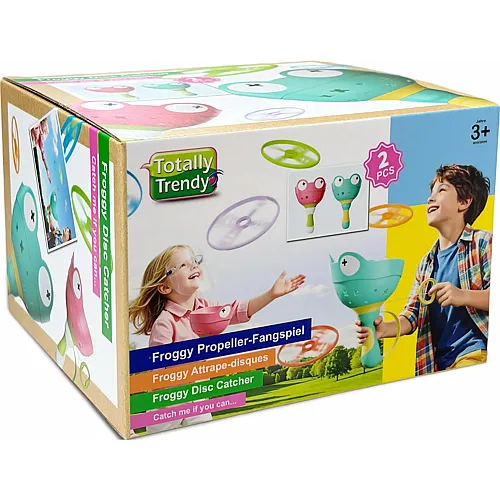 Totally Trendy Froggy Propeller-Fangspiel