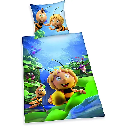 Herding Biene Maja - Bettw�sche - Renforc� - 80 x 80 / 135 x 200 cm