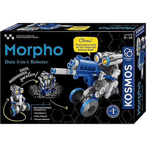 Kosmos Experimentierkasten Morpho 3-in-1 Robo