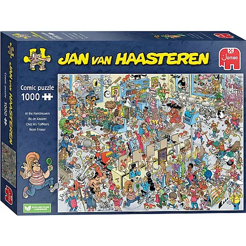 Jumbo Puzzle Jan van Haasteren Die Friseure (1000Teile)