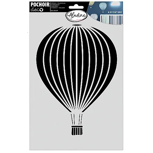 Schablone Luftballon