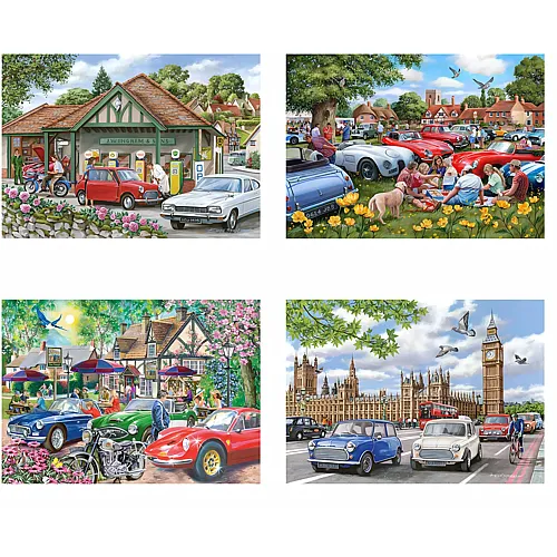 HOP - House of Puzzles 4in1 Nice Day For A Drive (500Teile)
