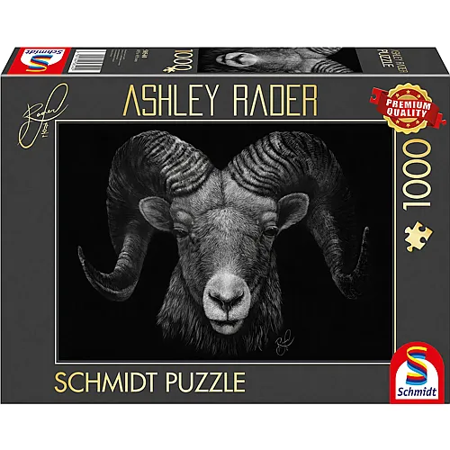 Schmidt Puzzle Ashley Rader Widder Im Zeichen des Feuers (1000Teile)