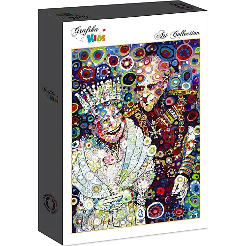 Grafika Puzzle Art Collection Sally Rich Grafika Kids The Queen and Prince Philip - 12 Teile