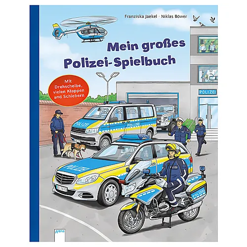 Arena Mein grosses Polizei Spielbuch