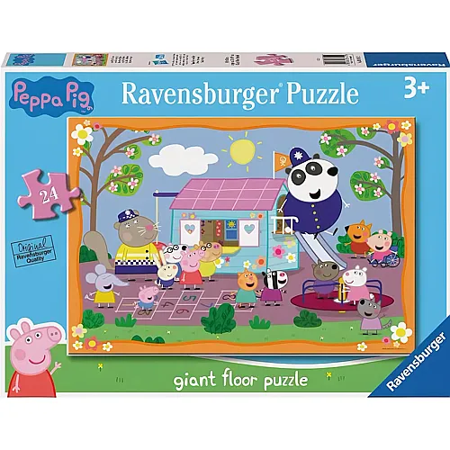 Ravensburger Puzzle Peppa Pig Giant Floor Wutz Peppa (24Teile)