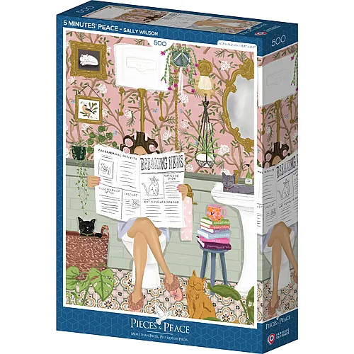 Pieces & Peace Puzzle 5 Minuten Ruhe (500Teile)