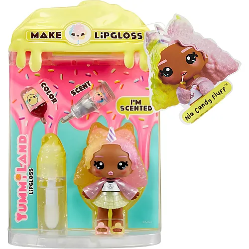 MGA Yummiland Nia Candy Fluff mit Lipgloss-Set
