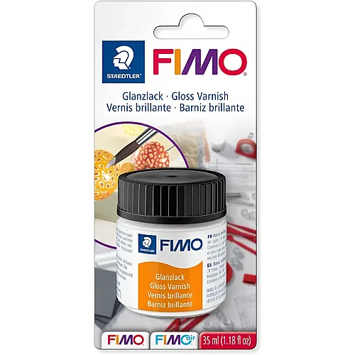 FIMO Lack transparent glnzend, 35 ml