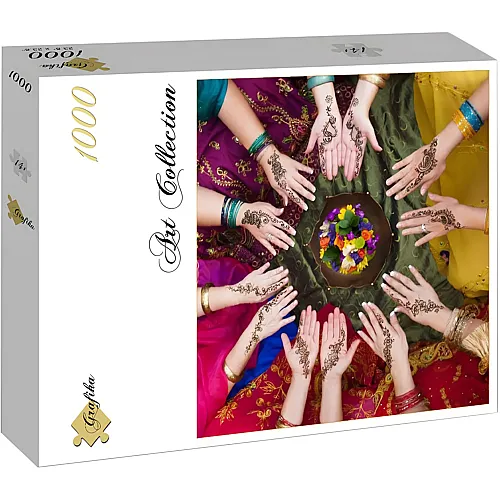 Grafika Puzzle Art Collection Indian Women - 1000 Teile