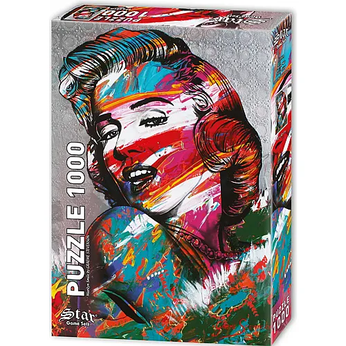 Star Puzzle Marilyn Smile - 1000 Teile