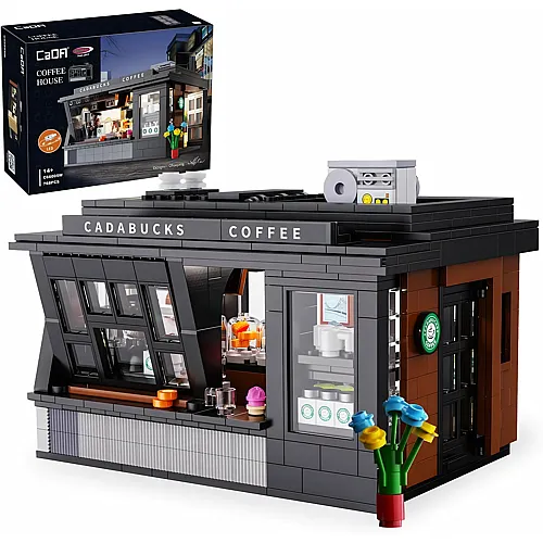 Coffee House Bricks mit LED Licht - 768 Teile