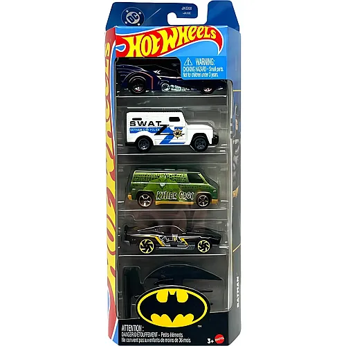 5er Geschenkset Batman - 1:64