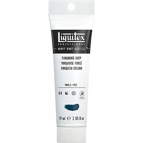 Liquitex Lqx Prof. Heavy Body Acrylfarbe 59ml Tube Dunkelt�rkis