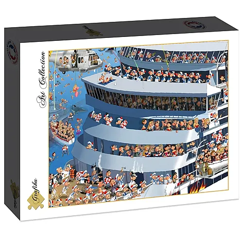 Grafika Puzzle Art Collection Fran�ois Ruyer - Croisi�re - 2000 Teile