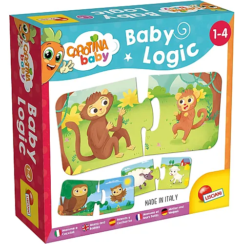 Lisciani Carotina Baby Logikspiel M�tter und ihre Jungen Baby