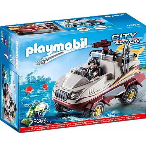 PLAYMOBIL City Action Amphibienfahrzeug 9364