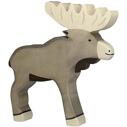 Holztiger Elch