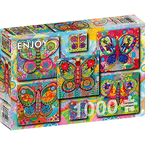Enjoy Puzzle Butterflies - 1000 Teile