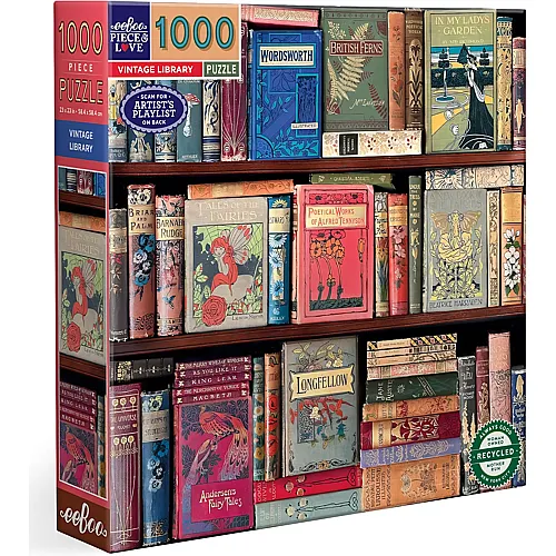 eeBoo Vintage Library (1000Teile)