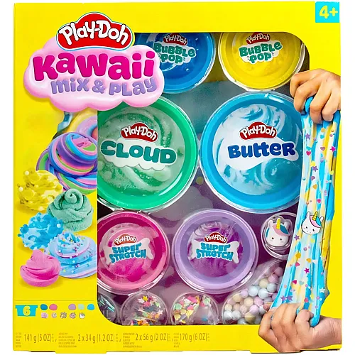 Play-Doh Slime Kawaii Mix & Play