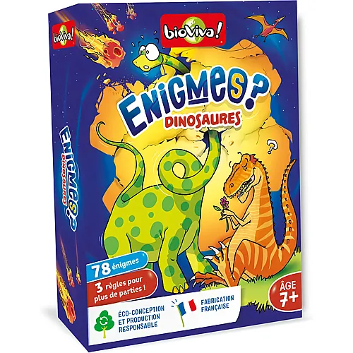 Les Enigmes Dinosaures - Franais