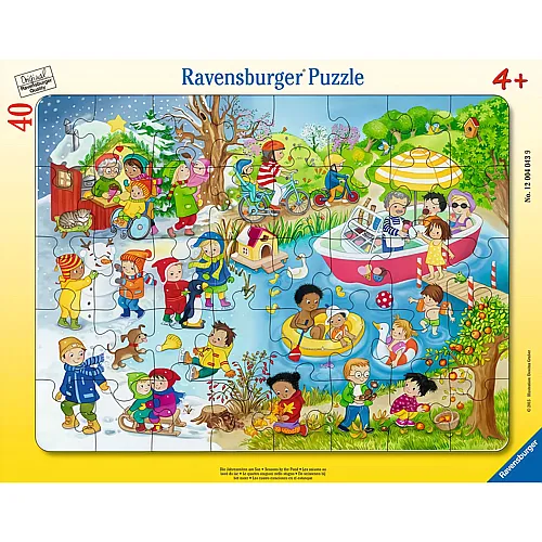 Die Jahreszeiten am See 40Teile