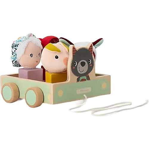 Lilliputiens Louise Ziehauto Picknick und Formensortierer