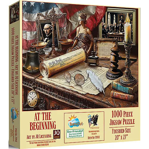 SunsOut Puzzle JQ Licensing Am Anfang - 1000 Teile