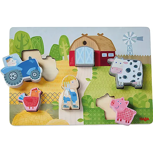 HABA Puzzle Auf dem Bauernhof