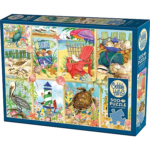 Cobble Hill Puzzle Ein Tag am Strand (500Teile)