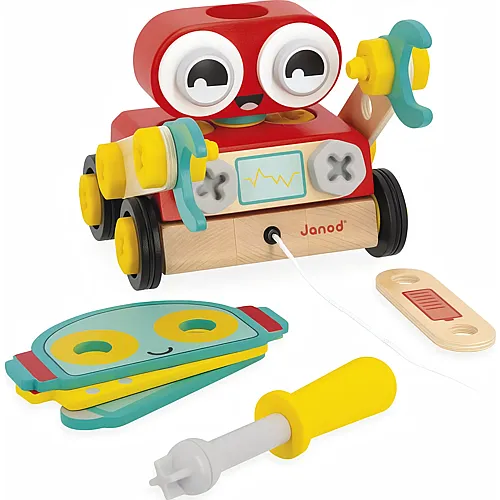 Janod Brico'Kids Roboter - 48 Teile