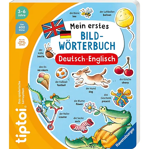 Ravensburger tiptoi Mein erstes Bild-W�rterbuch Deutsch-Englisch