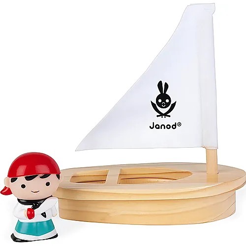 Janod Kleinkind Piraten-Set mit Boot