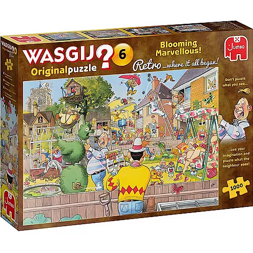 Jumbo Puzzle Original WASGIJ Bl�hende Pracht - 1000 Teile