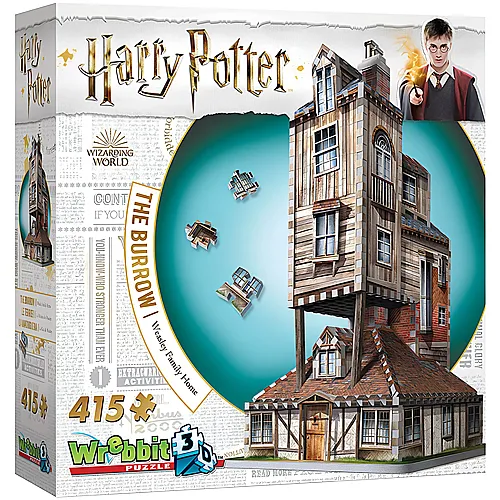 Wrebbit Puzzle Harry Potter The Burrow (415Teile)