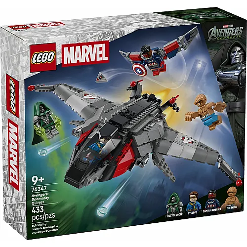LEGO Marvel Super Heroes Avengers: Doomsday Quinjet 76347