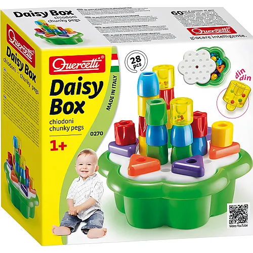 Quercetti Daisy Blockbox - 28 Teile