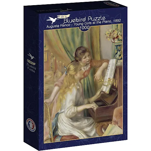 Bluebird Puzzle Auguste Renoir Young Girls at the Piano, 1892 - 1000 Teile