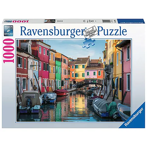 Ravensburger Puzzle Burano in Italien (1000Teile)