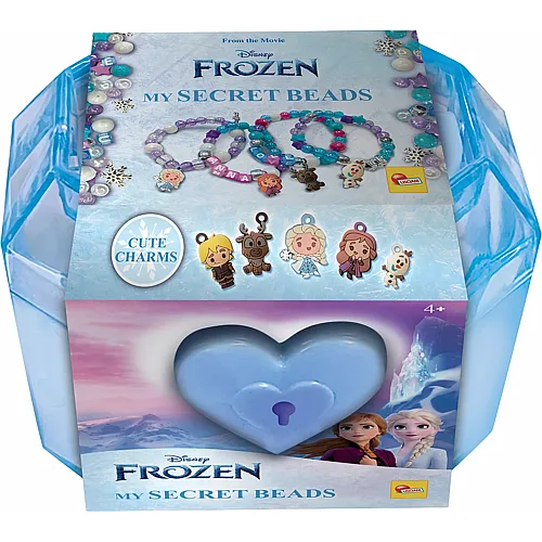 Lisciani Frozen Geheimes Perlenset (6) Perlen, Schn�re und Anh�nger