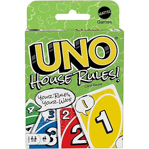 Mattel Games UNO House Rules