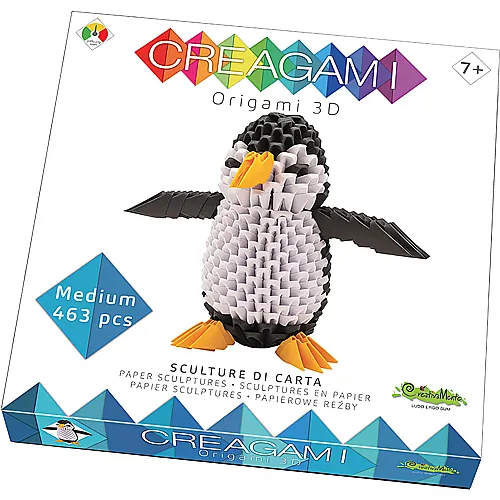 Creagami Origami 3D Pinguin (463Teile)