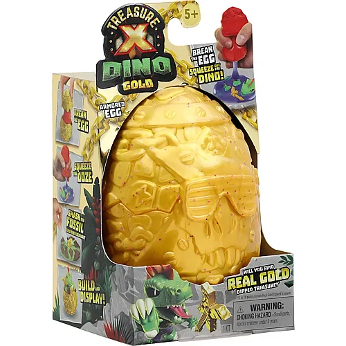 Moose Toys Treasure X Dino Gold Dino Hunter (1Teile)