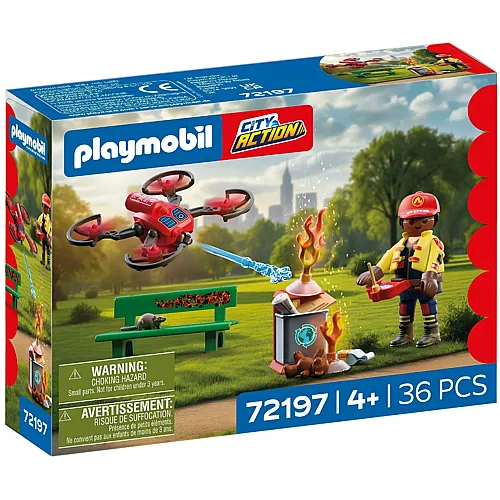 Feuerwehr-L�schdrohne 72197