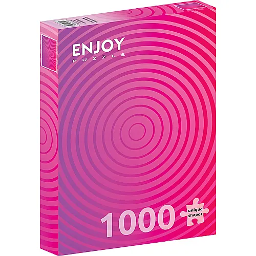 Enjoy Puzzle Circle Gradient Number One - 1000 Teile